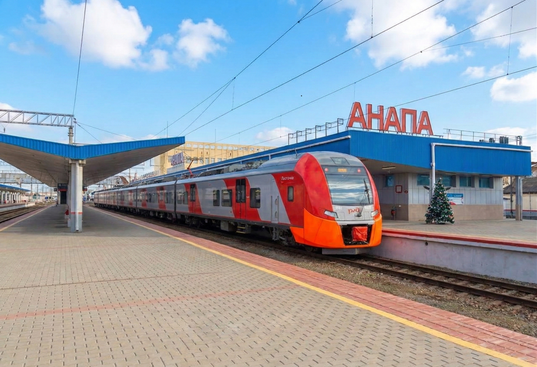 Пригородные электрички и поезда Краснодар — Анапа - Изображение